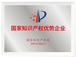 國家知識產(chǎn)權(quán)優(yōu)勢企業(yè)