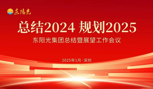 東陽光集團(tuán)董事會2025年第一次會議暨“總結(jié)2024 規(guī)劃2025”工作會議在廣東深圳成功召開